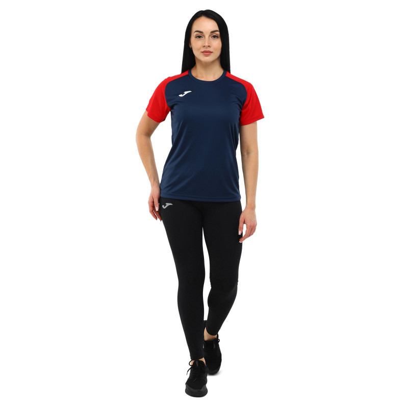 Футболка жіноча Joma ACADEMY IV 901335-336 2XS-L темно-синій-червоний