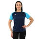 Футболка жіноча Joma ACADEMY IV 901335-342 2XS-L темно-синій-блакитний