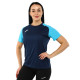 Футболка жіноча Joma ACADEMY IV 901335-342 2XS-L темно-синій-блакитний