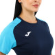 Футболка жіноча Joma ACADEMY IV 901335-342 2XS-L темно-синій-блакитний