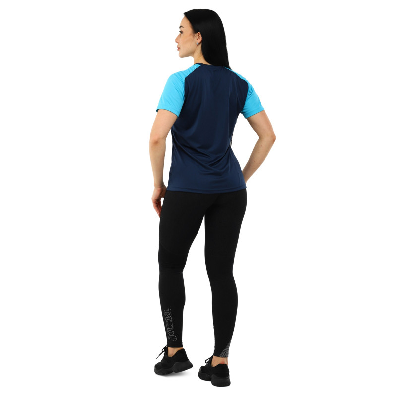 Футболка жіноча Joma ACADEMY IV 901335-342 2XS-L темно-синій-блакитний