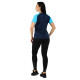 Футболка жіноча Joma ACADEMY IV 901335-342 2XS-L темно-синій-блакитний