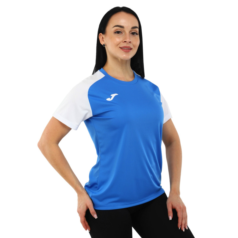 Футболка жіноча Joma ACADEMY IV 901335-702 2XS-L синій-білий