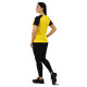 Футболка жіноча Joma ACADEMY IV 901335-901 2XS-L жовтий-чорний