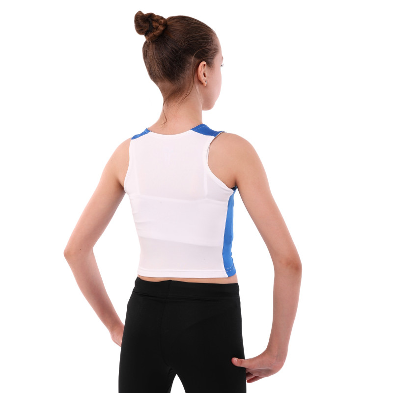 Топ жіночий Joma RECORD II 901397-207 4XS-XL білий-синій