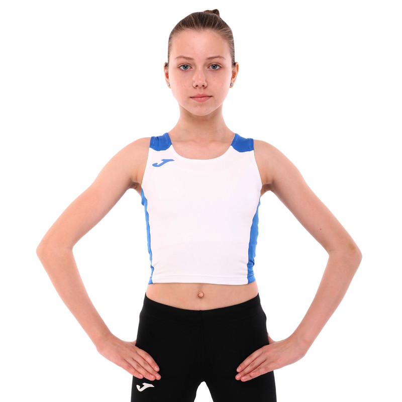 Топ жіночий Joma RECORD II 901397-207 4XS-XL білий-синій