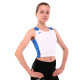 Топ жіночий Joma RECORD II 901397-207 4XS-XL білий-синій