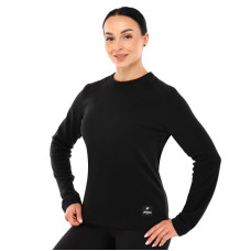 Лонгслів компресійний спортивний жіночий Joma EXPLORER 901499-100 XS-XL чорний