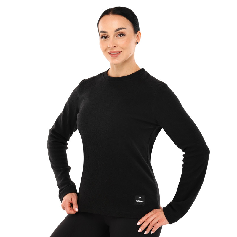 Лонгслів компресійний спортивний жіночий Joma EXPLORER 901499-100 XS-XL чорний