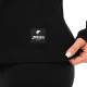 Лонгслів компресійний спортивний жіночий Joma EXPLORER 901499-100 XS-XL чорний