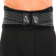Пояс корсетний для спорту MUTE WAIST SUPPORT 9016 one size чорний-білий