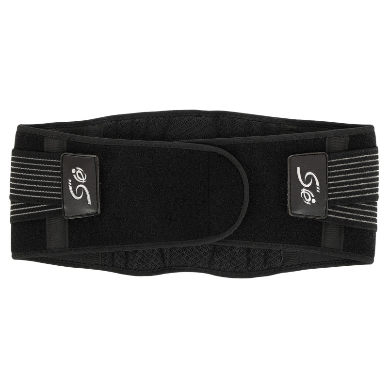 Пояс корсетний для спорту MUTE WAIST SUPPORT 9016 one size чорний-білий