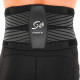 Пояс корсетний для спорту MUTE WAIST SUPPORT 9016 one size чорний-білий
