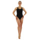Купальник для плавання злитий жіночий Joma SPLASH 901774-100 2xS-L чорний