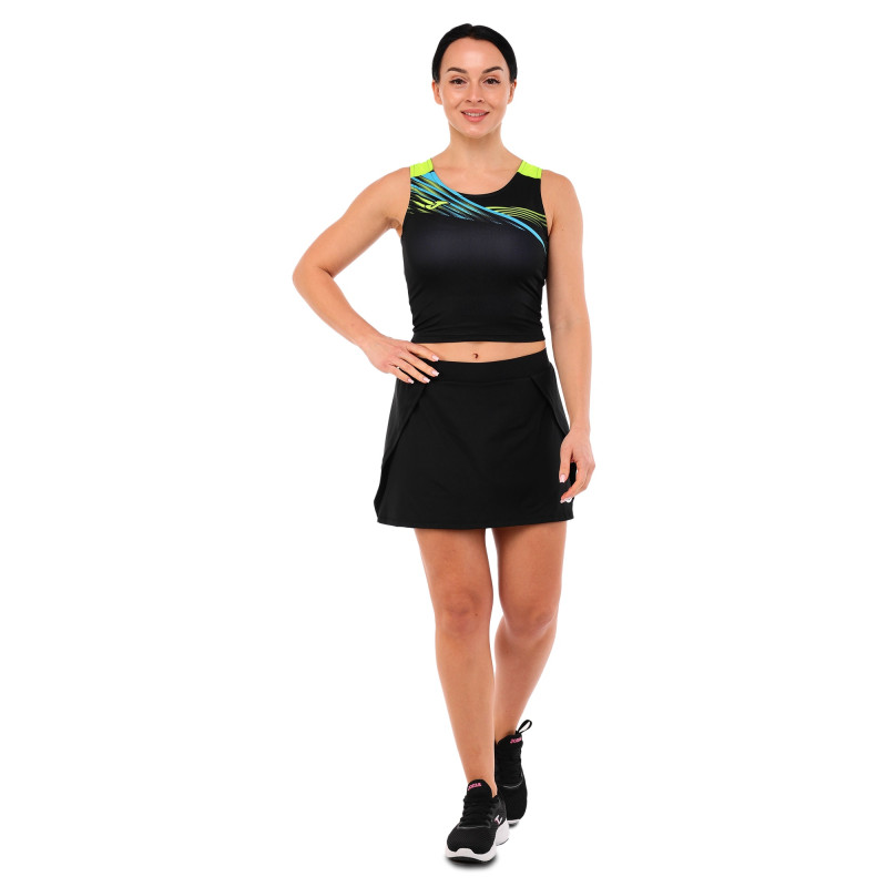 Топ жіночий Joma ELITE X 901813-121 XS-XL чорний-салатовий