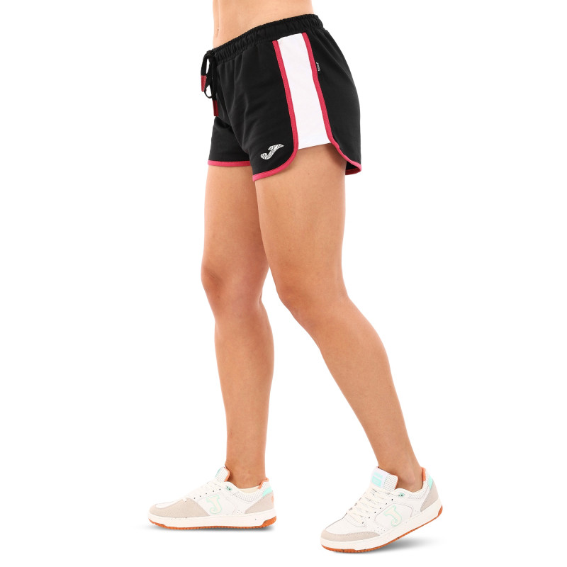Шорти короткі спортивні жіночі Joma BERRY 901926-100 4XS-XS чорний-білий