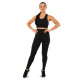 Лосини легінси спортивні жіночі Joma INDOOR GYM 901964-100 розмір XS-2XL чорний