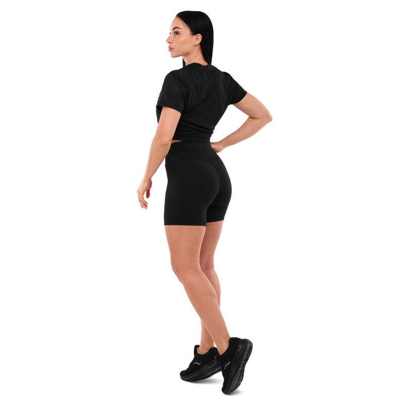 Міні-шорти жіночі спортивні облягаючі Joma INDOOR GYM 902038-100 XS-XL чорний