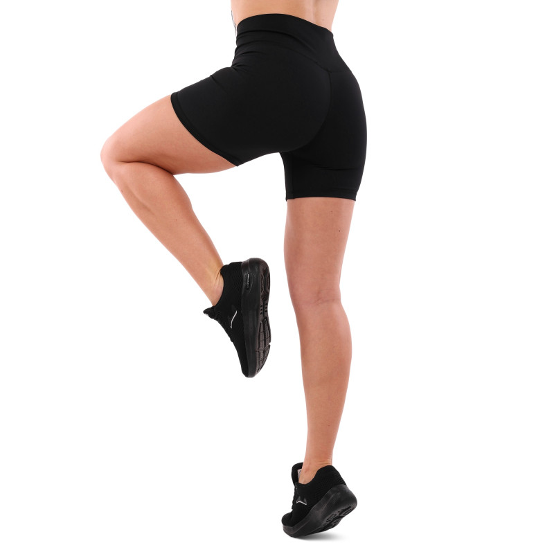 Міні-шорти жіночі спортивні облягаючі Joma INDOOR GYM 902038-100 XS-XL чорний