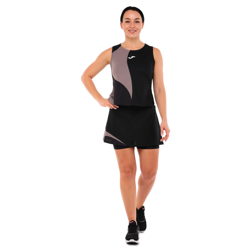 Спідниця-шорти спортивна тенісна Joma TORNEO 902356-100 S-2XL чорний