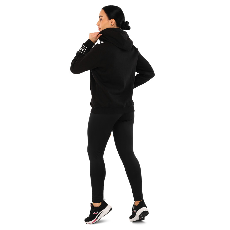 Кофта спортивна жіноча на блискавці з капюшоном Joma URBAN STREET 902423-100 S-L чорний