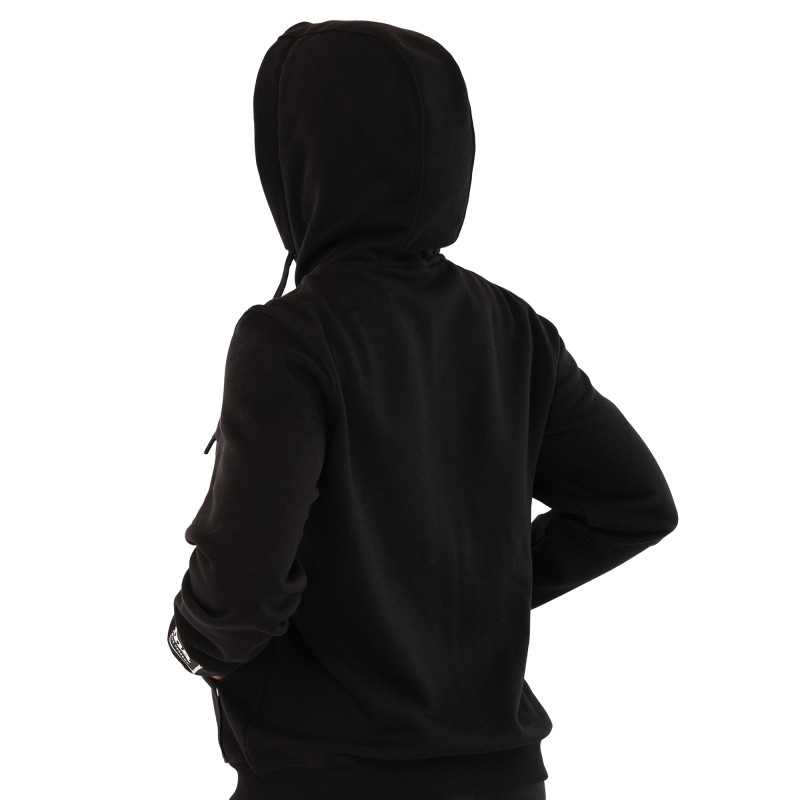 Кофта спортивна жіноча на блискавці з капюшоном Joma URBAN STREET 902423-100 S-L чорний