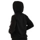 Кофта спортивна жіноча на блискавці з капюшоном Joma URBAN STREET 902423-100 S-L чорний