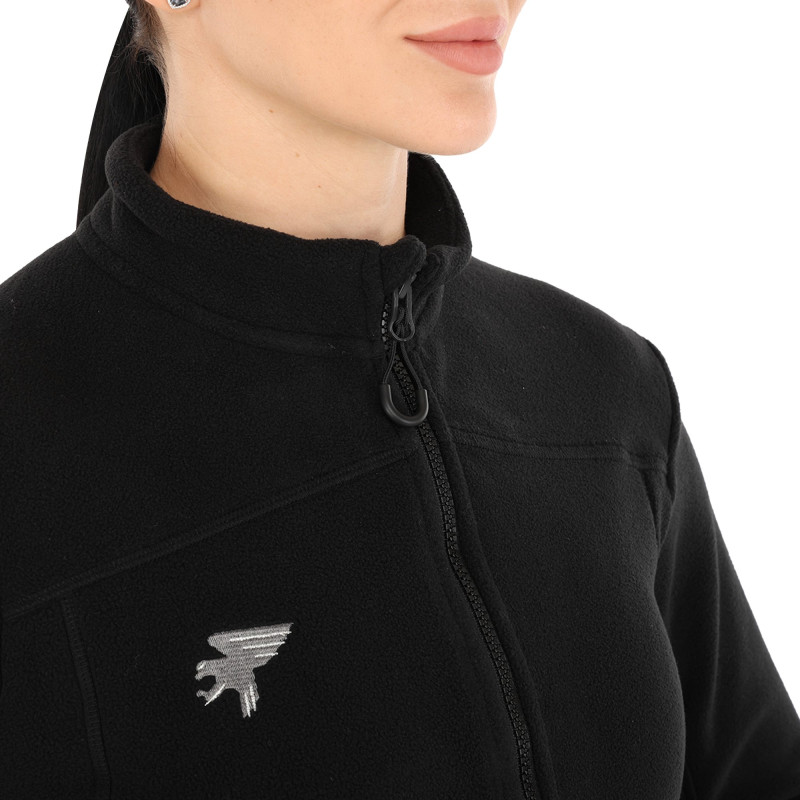 Кофта спортивна жіноча на блискавці  флісова Joma ALPES 902540-100 розмір S-XL чорний