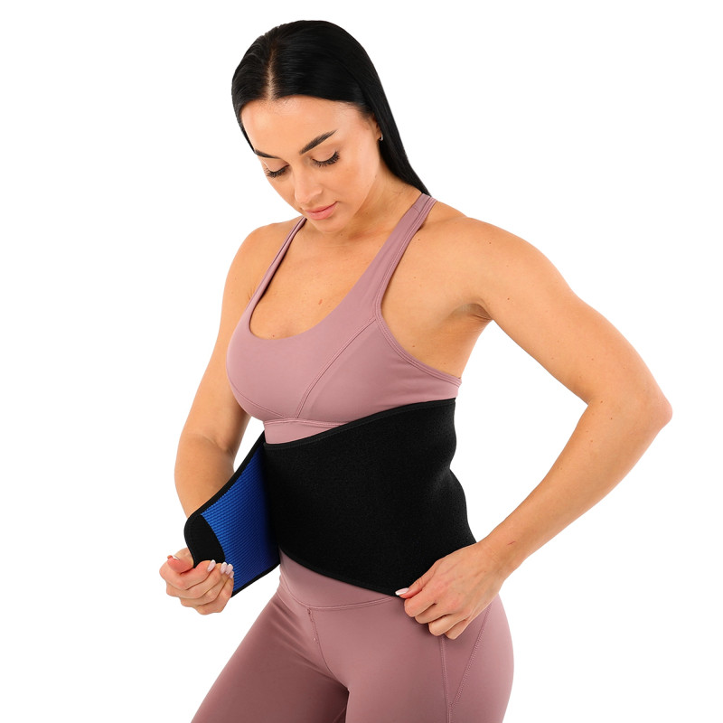 Пояс корсетний для спорту MUTE WAIST SUPPORT 9057 S-L чорний