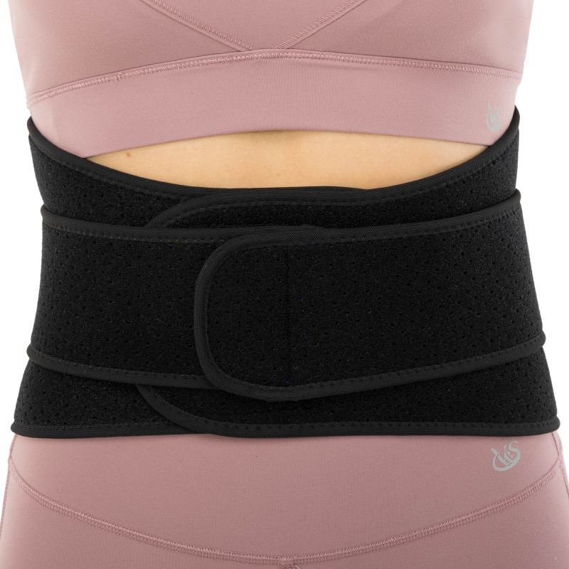 Пояс корсетний для спорту MUTE WAIST SUPPORT 9058 розмір S-L чорний