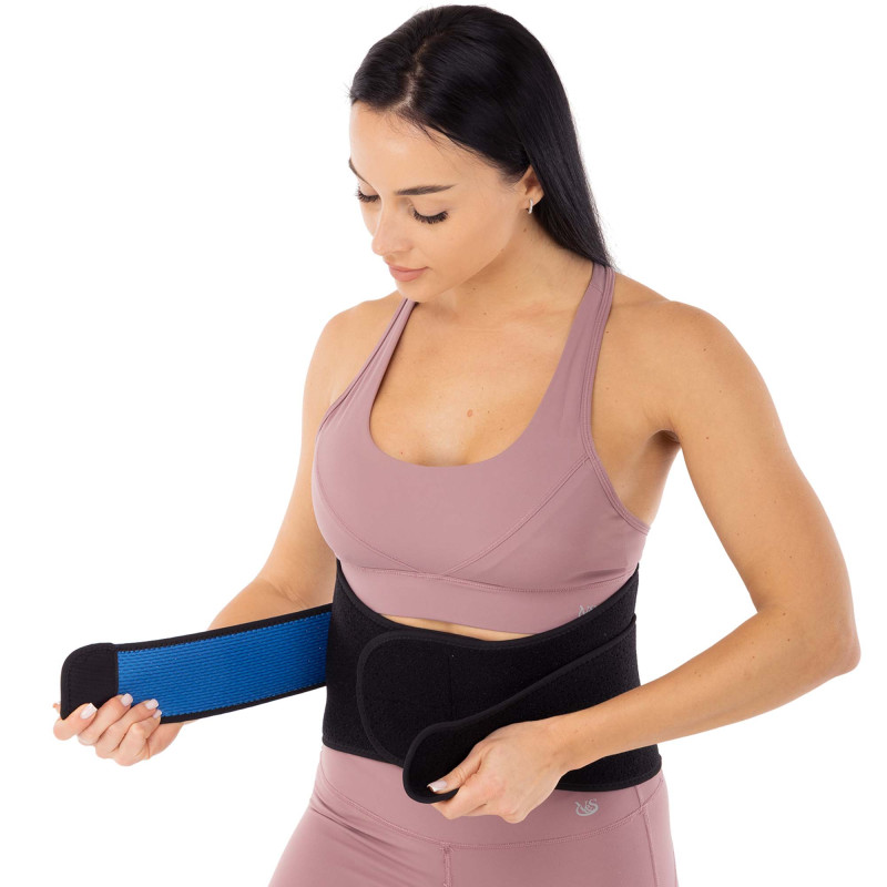 Пояс корсетний для спорту MUTE WAIST SUPPORT 9058 розмір S-L чорний