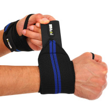 Бинти кистьові для жиму STRENGTH WRIST WRAPS MUTE 9097 2штуки кольори в асортименті