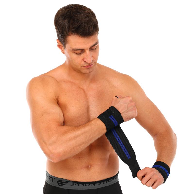 Бинти кистьові для жиму STRENGTH WRIST WRAPS MUTE 9097 2штуки кольори в асортименті