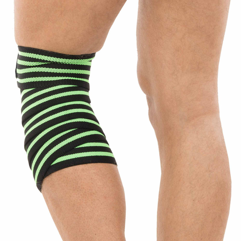 Колінні бинти для присідань MUTE 9098 1шт кольори в асортименті