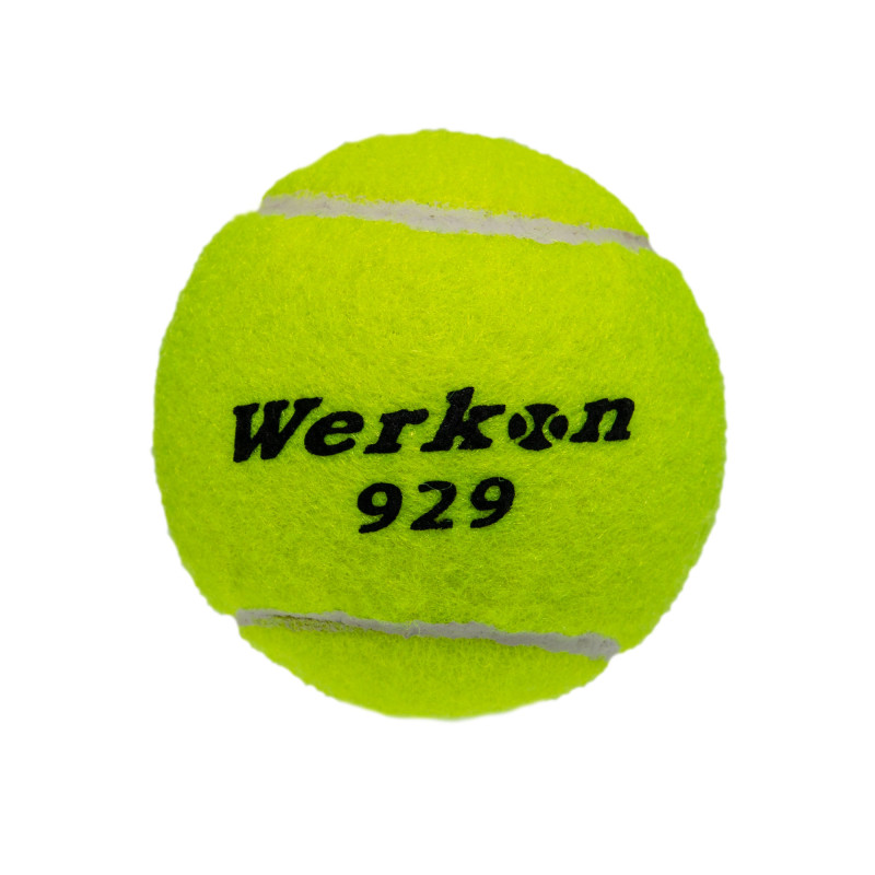 М'ячі для великого тенісу Werkon 9575 3шт салатовий