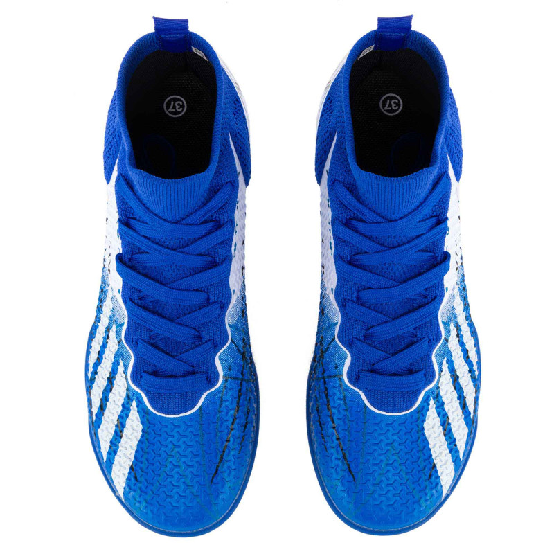 Сороконіжки футбольні SP-Sport 95K-35-39-2 розмір 35-39 білий-синій