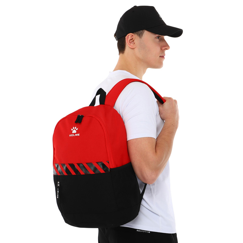 Рюкзак спортивний KELME CAMPUS 9876003-9001 чорний-червоний