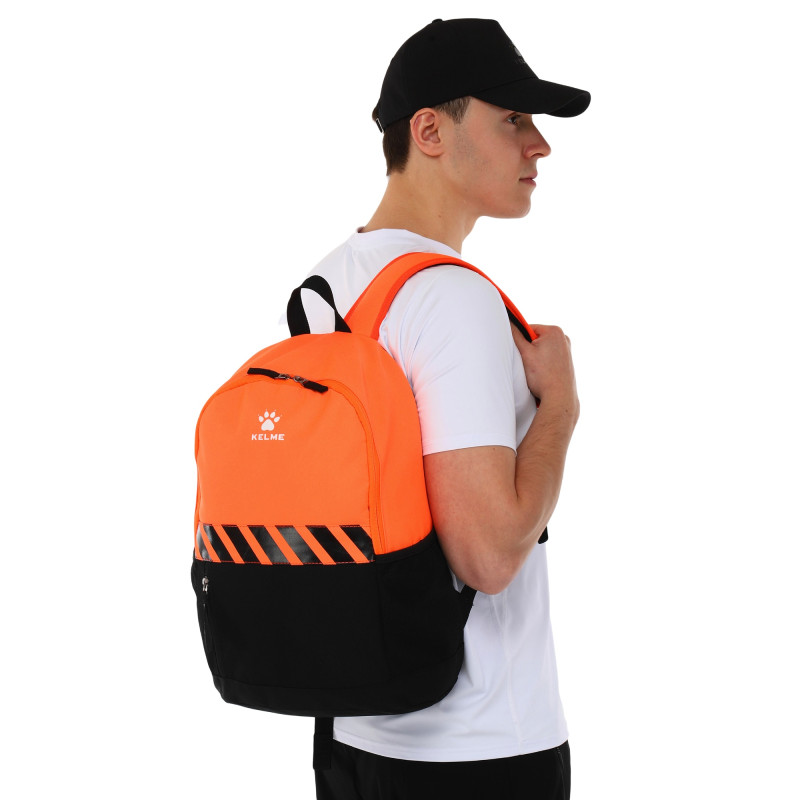 Рюкзак спортивний KELME CAMPUS 9876003-9009 чорний-помаранчевий