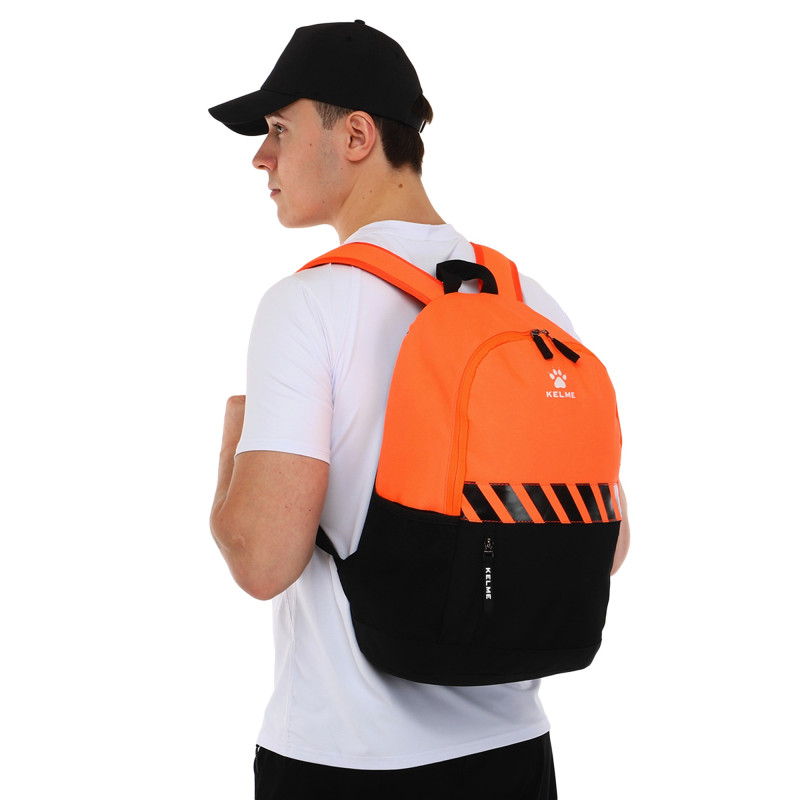 Рюкзак спортивний KELME CAMPUS 9876003-9009 чорний-помаранчевий