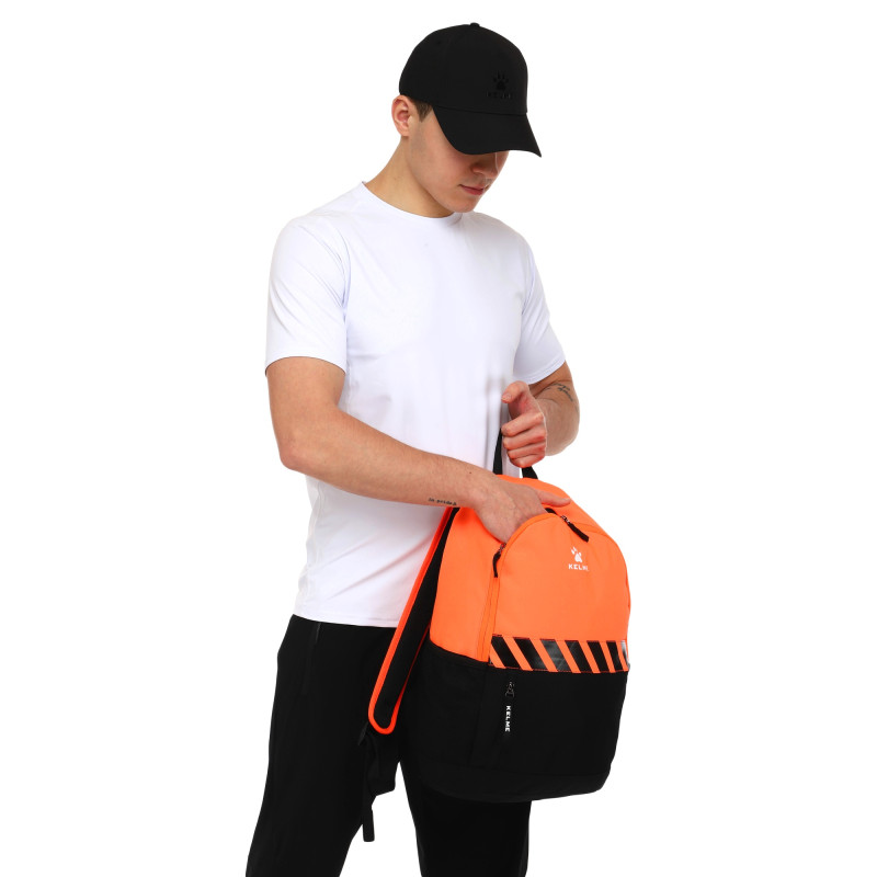Рюкзак спортивний KELME CAMPUS 9876003-9009 чорний-помаранчевий
