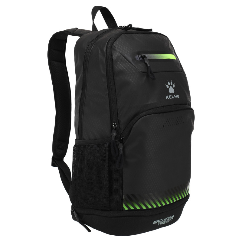 Рюкзак спортивний KELME SHOULDER 9876004-9010 чорний-салатовий
