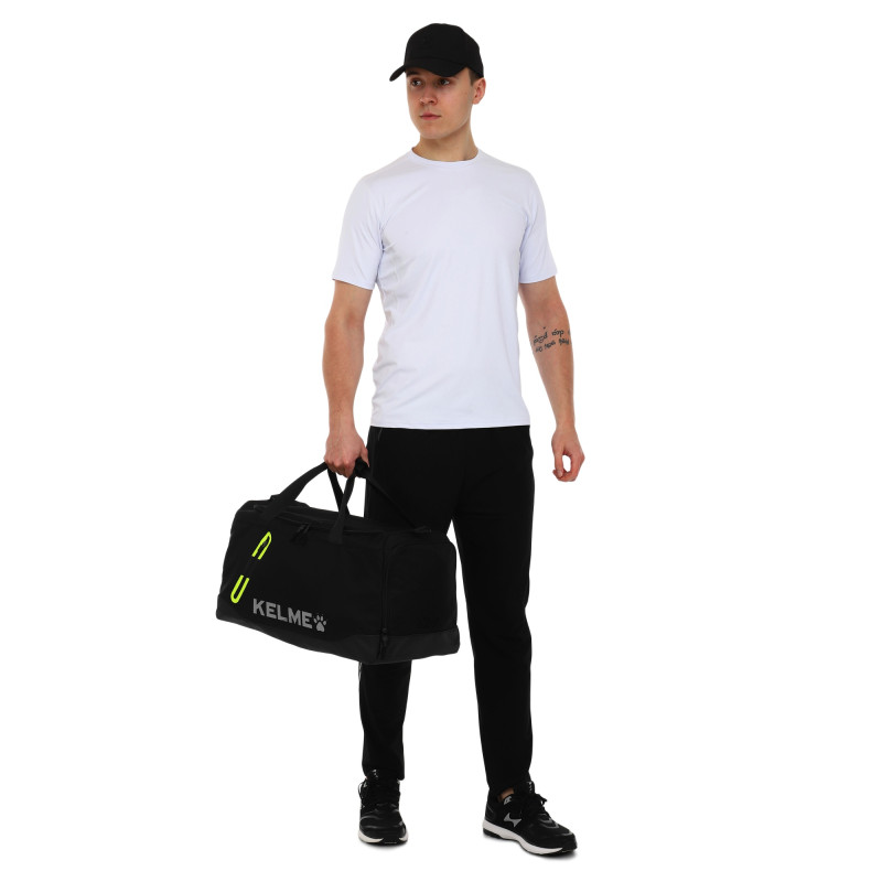 Сумка спортивна KELME LINCE 9876007-9010 чорний-салатовий