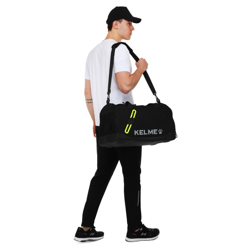 Сумка спортивна KELME LINCE 9876007-9010 чорний-салатовий