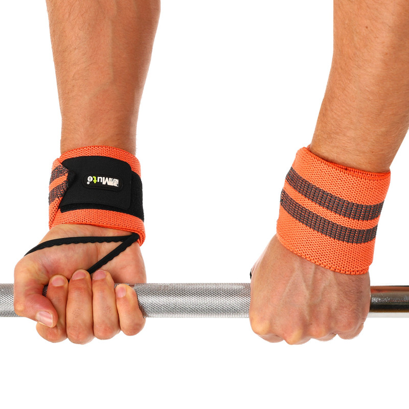 Бинти кистьові для жиму STRENGTH WRIST WRAPS MUTE 9905-2 2штуки кольори в асортименті