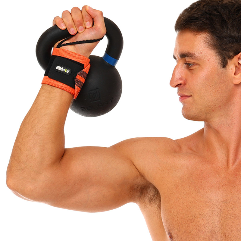 Бинти кистьові для жиму STRENGTH WRIST WRAPS MUTE 9905-2 2штуки кольори в асортименті