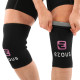 Наколінники для присіду та пауерлфтингу 2штуки SQUAT KNEECAP EZOUS A-01 S-XL чорний