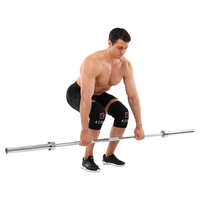 Наколінники для присіду та пауерлфтингу 2штуки SQUAT KNEECAP EZOUS A-01 S-XL чорний
