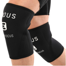 Наколінники для присіду та пауерлфтингу 2штуки SQUAT KNEECAP EZOUS A-02 S-XL чорний