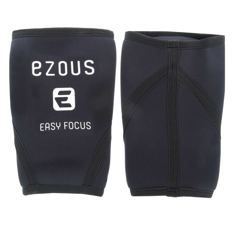 Наколінники для присіду та пауерлфтингу 2штуки SQUAT KNEECAP EZOUS A-02 S-XL чорний