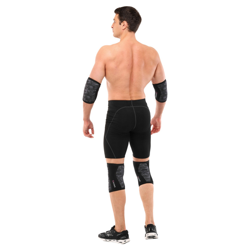 Налокотники для жиму 2штуки CAMO ELBOW SLEEVE EZOUS A-04 2шт S-XL камуфляж